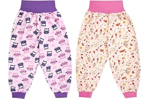 MOEMOE BABY Pantaloni per bambini, Mutandine per l'apprendimento notturno, 2 Pezzi 2-9 anni