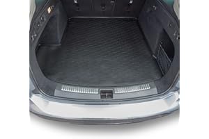 Travall Liner Tapis en Caoutchouc Compatible avec Opel Insignia Sport Tourer Break (2017 et Ultérieur) TBM1175 - Tapis de Coffre en Caoutchouc sur Measure