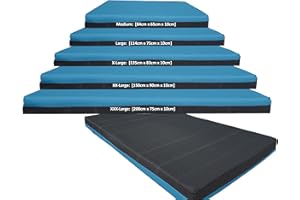 KOSIPRODUCTS Non Slip Crash Mat, Landing, Tumbling, Safety Gymnastics Exercise Mat Pad, Critical Fall Height Tested to 3 Metres BS:EN1177