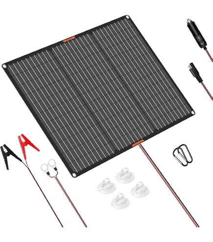 20 W 12 V Solar-Batterie-Ladegerät & Pflege, wasserdicht, 20 Watt, 12 Volt, Solarmodul-Erhaltungsladegerät, eingebauter intelligenter MPPT-Laderegler für Auto, Boot, Marine, Wohnmobil, Camper