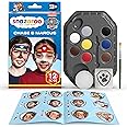 Snazaroo PAW Patrol Face Paint Kit, Chase and Marshall, 12pcs Set