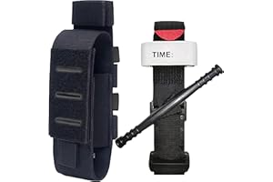 UIHECTA Garrot Tactique,avec Porte-Garrot,Combat À L'extérieur Tourniquets d'urgence Tourniquet À Une Main Équipement De Premiers Soins Militaires