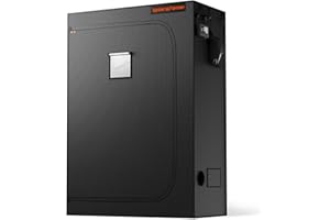 Spider Farmer Growzelt 70x140x200cm Growzelt für Indoor Lichtdicht und Wasserdicht Anbauzelt Grow Tent Growschrank für Homegrowing Pflanzenzucht Gewächshaus Indoor Zuchtzelt