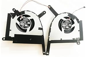FLESHY LEAF CPU+GPU Cooling Fan Replacement for ASUS TUF Gaming (2022) FX507 FX507ZC FX507ZE FA507 FA507RE FA507RC FX507ZM-RS73 FX507ZM-ES74 RTX3060/3070 FA707RC FA707RE FX707ZC TUF707RE TUF707ZC FP88 FPSP 12V