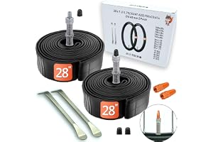 28x1.2-1.75 Cykelslang lands-, trekking-, stadscykel 28" (700x35/38/45C) med Auto-ventil 40 mm, Presta 48 mm eller Dunlop 40