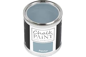 CHALK PAINT PAINT EVERYTHING Chalk Paint Everything® – Pintura tiza Petrolio vuelva a dar color fácilmente todo tipo de material sin lijar (250 ml)