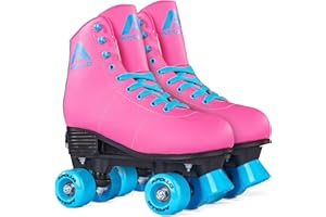 ‎APOLLO Apollo Disco Roller, Classic Roller | Rollschuhe für Kinder und Erwachsene | größenverstellbare Quad-Skates, 3 Größen, verstellbar von 31 bis 42 | Rollschuhe Damen in schicken Designs