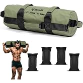 Yes4All RMEM Unisex Yetişkin Kum Torbası Ağırlıkları/Ağırlık Torbası Kum Torbaları, Fitness, Koşullama i&ccedil;in, Ayarlanabilir Ağ