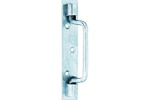 Gah-Alberts 307622 Gate Handles Type St. Etienne Length 140 mm Width 30 mm Yellow Galvanised