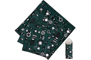 GCJUYA Kamera Wrap, Schutzhülle, Objektivtasche 3PCS 55X55,45X45,35X35, Magisches Selbstklebendes Kamera Tuch, Protective Wrap für DSLR/Fotoausrüstung