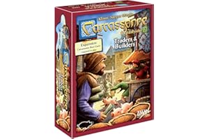 Z-Man Games | Carcassonne Traders & Builders | Board Game EXPANSION 2 | Ages 7 and up | 2-6 Players | 45 Minutes Playing Time, Black
