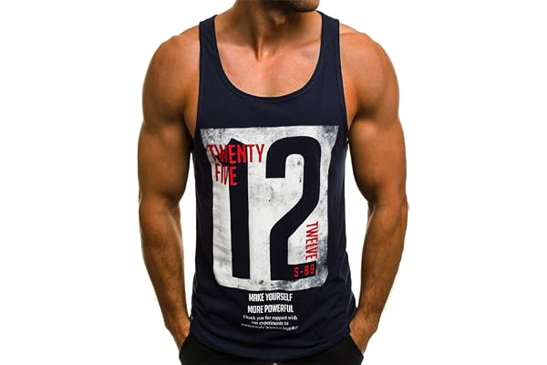 Débardeur Hommes Sport Bodybuilding Musculation Fitness Gym Stringer sans Manches T-Shirt…