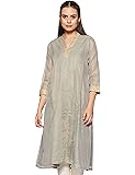 Women's Synthetic Kurta (BLOOMING15214_Light Green_L (36))