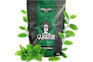 Guarani Elaborada 0,5 kg | Klasyczna yerba mate z Paragwaju 500 g | Szlachetnie goryczkowy aromat | Bardzo duża dawka kofeiny | Orzeźwiająca herbata yerba mate z Paragwaju