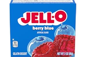 Jell-O Gélatine Berry Blue - Paquet de 85 g