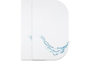 Lovely Hippo Matratzenschoner 50x89-100% Wasserdicht – kompatibel mit Babybay Maxi, Boxspring, Comfort und Comfort Plus – Wasserdichter Matratzenschoner Beistellbett (2, 50 x 89 cm)