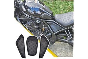Midimttop Moto PER REBEL 1100 CMX 1100 Accessori Laterale Serbatoio Carburante Adesivi Protettivi Antiscivolo Ginocchio Grip Trazione Adatto per Rebel CMX1100 Accessori 2021 2022 2023 2024
