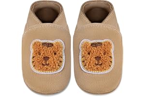 ICEUNICORN Scarpine Primi Passi Bambino Bambina Scarpine in Pelle Prima Scamosciata Scarpe Primi Passi Bimbo