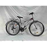 CORELLI SPINNEY WX 200 CITY BIKE 26 RIMS 21 VISITS BLACK FUCHSIA (GREENWAY BIKE)
