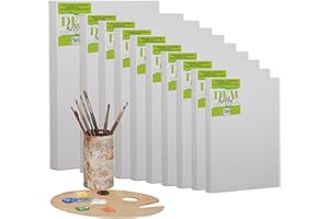 BELLE ARTI DE MICHELI SINCE 1982 Belle Arti - Lienzo para pintar 80 x 90 x 1,7 cm - Lienzo de pintura fabricado en Italia para artistas y aficionados - Marco para cuadros robusto, tensión ajustable - Tela de algodón 100% para aceite,