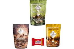 TRINOVI.COM Trinovi Osso Türkischer Menengic,Dibek und Osmanischer Mokka Kaffee, Traditioneller Osmanischer Mokka, Frisch Gemahlen, Intensiver Geschmack, Perfekt für Türkischen Kaffeegenuss