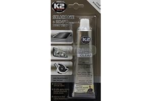 TTAMG Haute température silicone d'étanchéité dichtsi likon Joint Silicone Mastic hochtemperaturbeständig 85 g + 204 °C Tube Transparent