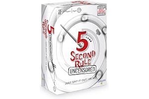 PLAYMONSTER Interplay GF004 5 Second Rule Uncensored Drinking Games, Multi, 17.78 x 6.35 x 12.7 Centimeters
