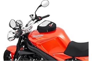 QBag Borsa Serbatoio Moto a Magnete 3 l di Spazio di Archiviazione, Nero