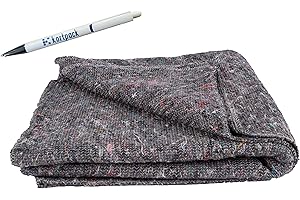 Kortpack Extragroße Umzugdecke 150cm breit x 5m Lang = 7.5 m² - 350 g pro m2 ideal für Verlagerung und Schutz