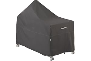 Classic Accessories Ravenna Kamado Rejilla de cerámica con Offset Funda para Mesa – Premium al Aire Libre Parrilla Portada con Durable y Resistente al Agua Tela (55 – 420 – 015101-EC)