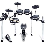 Alesis Drums Surge Mesh Kit - Eight-Piece Mesh Electric Drum Set with 385 Electronic / Acoustic Drum Kit Sounds and 60 Play A