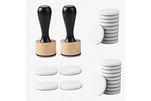 WYJUAN Mischwerkzeug, Mini-Tintenmischwerkzeug, Kunstzubehör für Distressing Blending und mehr Kontrolle der Tintenplatzierung, kompakt, keine inkigen Finger mehr, Tinte und vielseitige Tintenwerkzeuge zum