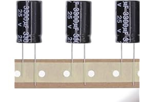 HUABAN 10 Pezzi 25V 3300UF Condensatore elettrolitico in alluminio plug-in 16x25 16 * 25mm