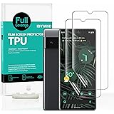 IBYWIND Screen Protector Compatible with Google Pixel 6 Pro [Pack of 2], [Easy Installation Kit][Fingerprint Compatible] [Bub