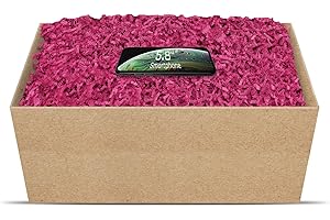 SizzlePak Materiale da imballo per confezionare regali, materiale ecologico per imballo confezioni regalo, molti colori disponibili, 125 g - 1 kg (fucsia, 1 kg)