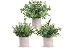 Der Rose 3-pack falska växter mini falska växter för hylla klassrumsdekor