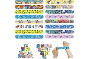 POPOYU 24 braccialetto per feste, schiaffi, compleanni in classe per bambini, ragazze e ragazzi