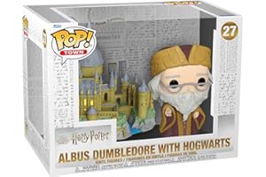 Funko Pop! Town: HP Anniversary - Albus Dumbledore with Hogwarts - Harry Potter - Figurine en Vinyle à Collectionner - Idée de Cadeau - Produits Officiels - Jouets pour Les Enfants et Adultes