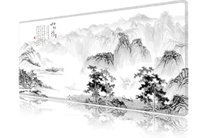 LL-COEUR Gamingowa podkładka pod mysz, XXL, na biurko, (krajobraz 2, 900 x 400 x 3 mm)