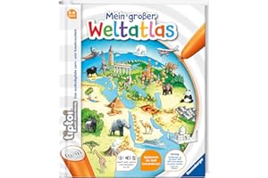 tiptoi® Mein großer Weltatlas: Mit über 1500 Geräuschen und Texten. Funktioniert nur mit tiptoi Stift. Stift muss separat erworben werden