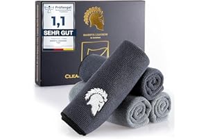 Barista Legends® - Set di 4 Panni, 30 x 30 cm, Estremamente Assorbenti per Attrezzature da Caffè, Per Lancia del Vapore e Macchina Portafiltro