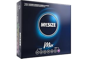 My.Size Mix préservatifs taille 7, 69 mm, grand pack, contenu 28 pièces