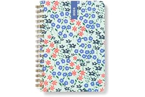 Letts of London Spring Valley A6 semaine sur 2 pages multilingue Mint 2024