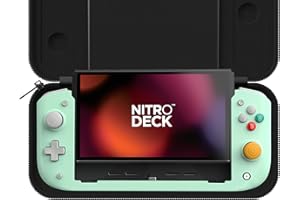 CRKD Nitro Deck Limited Edition (Retro Mint) For Nintendo Switch & Switch OLED