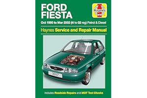 Haynes Ford Fiesta Petrol & Diesel (Oct 95 - Mar 02) Repair Manual (Paperback)