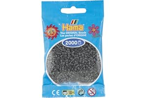 Hama Mini-koraliki, 2000 w opakowaniu, ciemnoszary