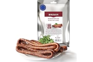 ‎BROWIN BROWIN® Naturdarm für Wurst | Premium Naturdarm für hausgemachte Würstchen, Wacholderwurst, Weißwurst, Bratwurst (Kaliber 18/20 mm, 91 Meter, Schafsdarm)