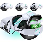 DXKK for Meta Quest 3/3s Head Strap with Battery - Magnetic & Extended 3H & Digital Display, Double Dials, Quick-Switch Reali