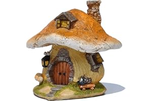 TOP COLLECTION Top collezione miniature Fairy Garden e terrario Mushroom Fairy House statue