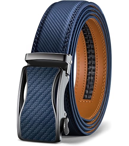 ITIEZY Cintura da uomo, cintura in nylon a cricchetto, chiusura